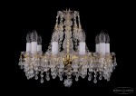 Люстра хрустальная Bohemia Ivele 1410/10/160/G/0300