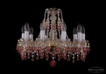 Люстра хрустальная Bohemia Ivele 1410/10/160/G/7010