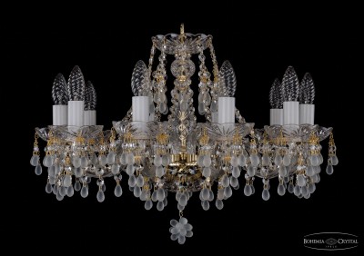 Люстра хрустальная Bohemia Ivele 1410/10/195/G/0300