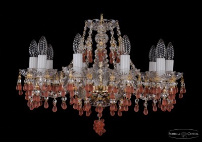 Люстра хрустальная Bohemia Ivele 1410/10/195/G/7010