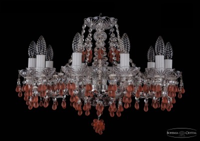 Люстра хрустальная Bohemia Ivele 1410/10/195/NI/7010