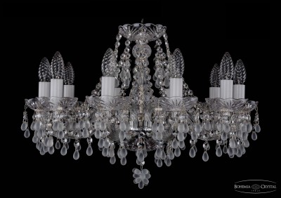 Люстра хрустальная Bohemia Ivele 1410/10/195/Ni/0300