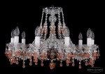 Люстра хрустальная Bohemia Ivele 1410/10/240/Ni/7010