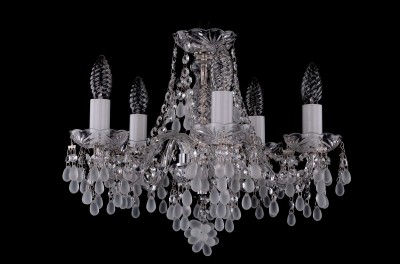 Люстра хрустальная Bohemia Ivele 1410/5/141/Ni/0300