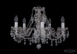 Люстра хрустальная Bohemia Ivele 1410/5/195/Ni/0300