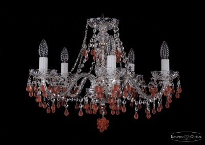 Люстра хрустальная Bohemia Ivele 1410/5/195/Ni/7010
