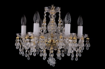 Люстра хрустальная Bohemia Ivele 1410/6/141/G/0300