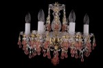 Люстра хрустальная Bohemia Ivele 1410/6/141/G/7010
