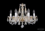 Люстра хрустальная Bohemia Ivele 1410/6/160/G/0300