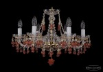 Люстра хрустальная Bohemia Ivele 1410/6/195/G/7010