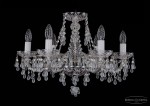 Люстра хрустальная Bohemia Ivele 1410/6/195/Ni/0300