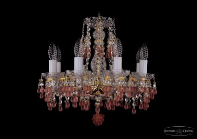 Люстра хрустальная Bohemia Ivele 1410/8/141/G/7010 Люстра хрустальная Bohemia Ivele 1410/8/141/G/7010