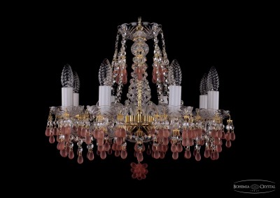 Люстра хрустальная Bohemia Ivele 1410/8/160/G/7010