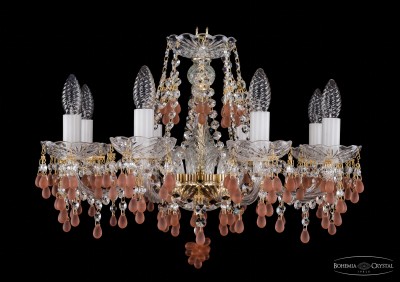 Люстра хрустальная Bohemia Ivele 1410/8/195/G/7010 Люстра хрустальная Bohemia Ivele 1410/8/195/G/7010