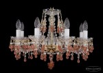 Люстра хрустальная Bohemia Ivele 1410/8/195/G/7010