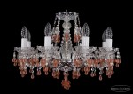 Люстра хрустальная Bohemia Ivele 1410/8/195/Ni/7010