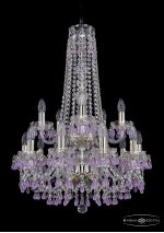 Люстра хрустальная Bohemia Ivele 1410/10+5/195/h-82/2d/G/V7010
