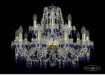 Люстра хрустальная Bohemia Ivele 1410/10+5/240/G/V3001