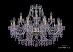 Люстра хрустальная Bohemia Ivele 1410/10+5/300/G/V7010