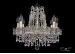 Люстра хрустальная Bohemia Ivele 1410/10/141/G/V0300