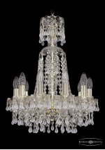 Люстра хрустальная Bohemia Ivele 1410/10/141/XL-58/G/V0300