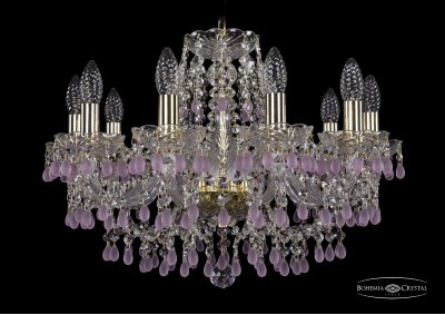 Люстра хрустальная Bohemia Ivele 1410/10/195/G/V7010