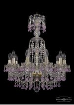 Люстра хрустальная Bohemia Ivele 1410/10/195/XL-66/G/V7010