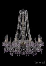Люстра хрустальная Bohemia Ivele 1410/10/240/h-74/Pa/V7010