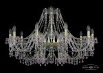 Люстра хрустальная Bohemia Ivele 1410/10/360/G/V7010