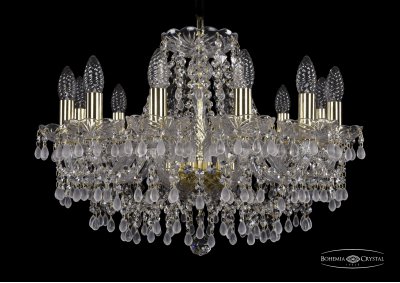 Люстра хрустальная Bohemia Ivele 1410/12/195/G/V0300