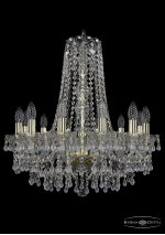 Люстра хрустальная Bohemia Ivele 1410/12/195/h-60/G/V0300