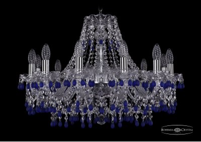 Люстра хрустальная Bohemia Ivele 1410/12/240/Ni/V3001 Люстра хрустальная Bohemia Ivele 1410/12/240/Ni/V3001