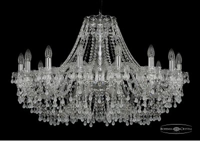 Люстра хрустальная Bohemia Ivele 1410/16/360/Ni/V0300 Люстра хрустальная Bohemia Ivele 1410/16/360/Ni/V0300