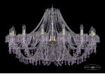 Люстра хрустальная Bohemia Ivele 1410/16/400/G/V7010
