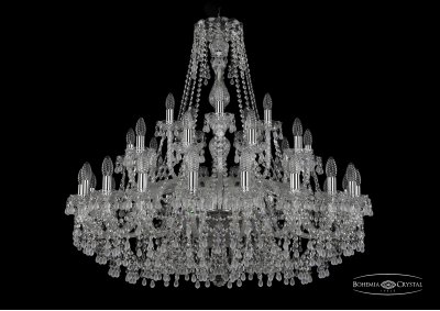 Люстра хрустальная Bohemia Ivele 1410/20+10+5/360/Ni/V0300