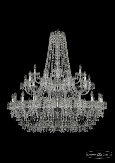 Люстра хрустальная Bohemia Ivele 1410/20+10+5/400/2d/Ni/V0300