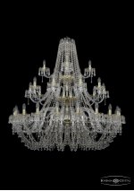 Люстра хрустальная Bohemia Ivele 1410/20+10+5/460/3d/G/V0300