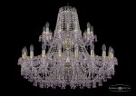 Люстра хрустальная Bohemia Ivele 1410/20+10/360/2d/G/V7010