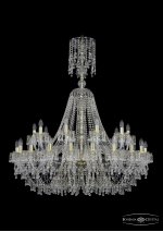 Люстра хрустальная Bohemia Ivele 1410/20+10/400/XL-130/G/V0300