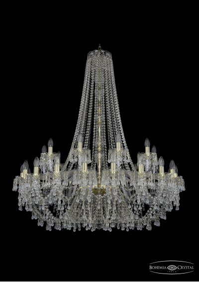 Люстра хрустальная Bohemia Ivele 1410/20+10/400/h-130/G/V0300 Люстра хрустальная Bohemia Ivele 1410/20+10/400/h-130/G/V0300