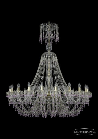Люстра хрустальная Bohemia Ivele 1410/20/460/XL-145/G/V7010