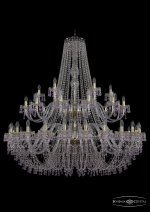 Люстра хрустальная Bohemia Ivele 1410/24+12+6/530/2d/G/V7010