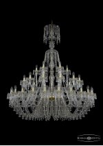 Люстра хрустальная Bohemia Ivele 1410/24+12+6/530/XL-167/G/V0300
