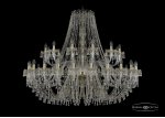 Люстра хрустальная Bohemia Ivele 1410/24+12/530/G/V0300