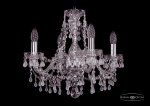 Люстра хрустальная Bohemia Ivele 1410/4/160/Ni/V0300