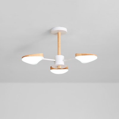 Подвесная люстра SVEGGEN 3 Белый ImperiumLoft 141051-26