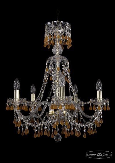 Люстра хрустальная Bohemia Ivele 1410/5/195/XL-66/G/V1003