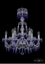 Люстра хрустальная Bohemia Ivele 1410/6+3/195/XL-66/Ni/V3001