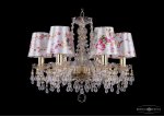 Люстра хрустальная Bohemia Ivele 1410/6/160/G/V0300/SH28