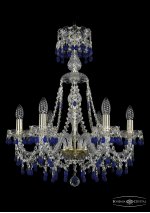 Люстра хрустальная Bohemia Ivele 1410/6/195/XL-66/G/V3001